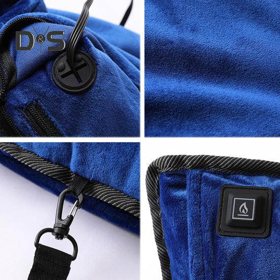 Wiederverwendbares Mini-Heizkissen, Instant-Heizkissen, Temperatur einstellbar, schnelles Aufheizen, waschbar, Hand- und Fußwärmer, USB-Heizkissen