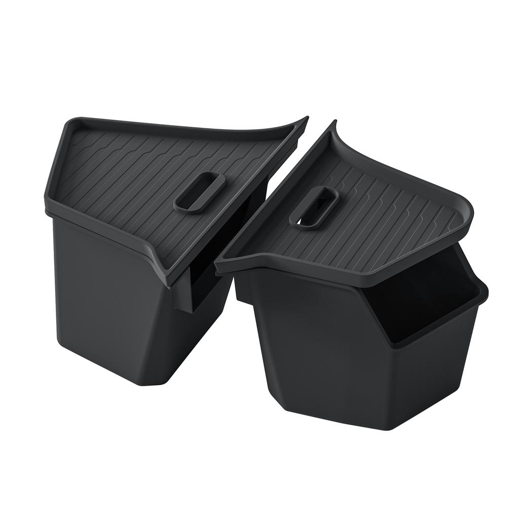 for Tesla Model Y Juniper/Launch 2025 Car Rear Trunk Storage Box Left And Right Both Side Trunk Organizing Storage Accessories