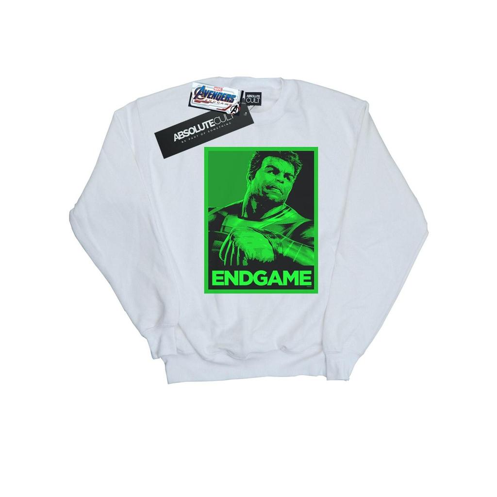Marvel Boys Avengers Endgame Hulk Poster Sweatshirt