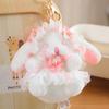 Lolita Rabbit Cute Plush Toy Bow Tie Ribbon Send Girlfriend Pendant Doll Grab Machine Doll Gift