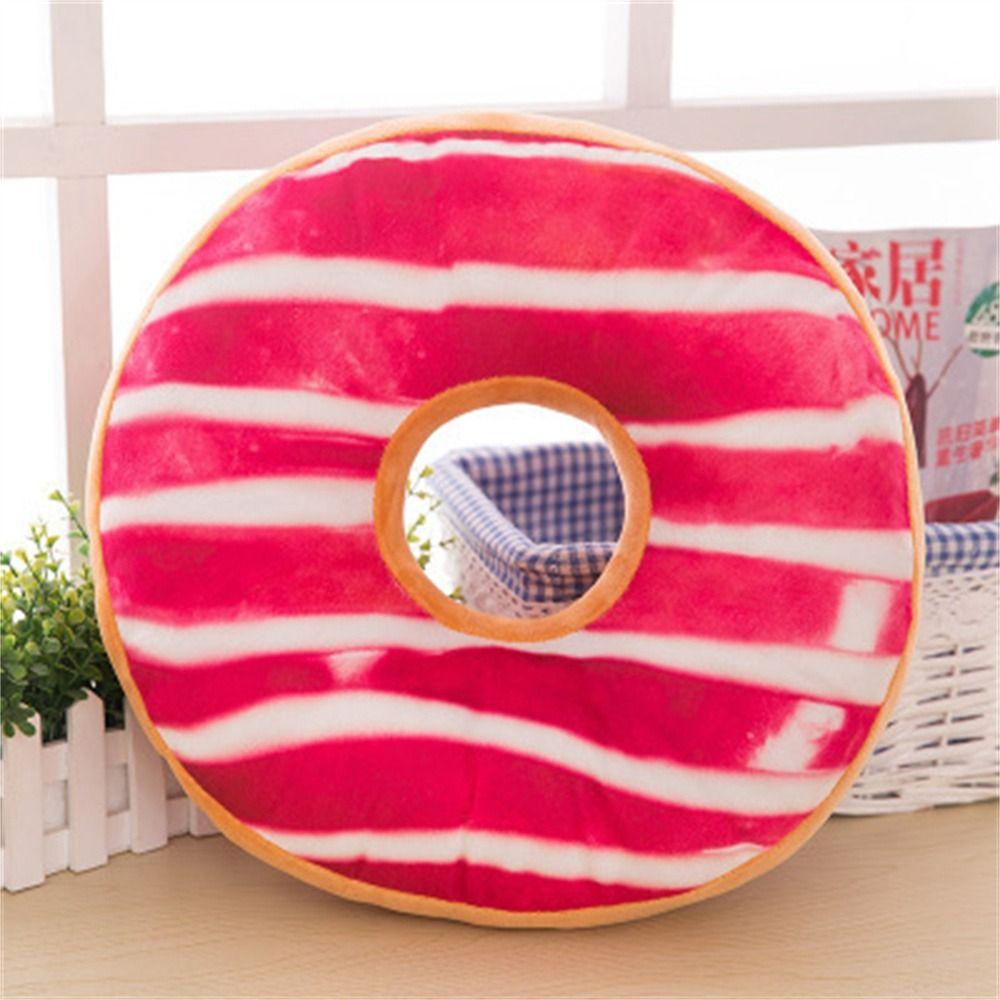 Cover Chocolates Donut Nap Pillow Seat Cushion Donut Stuffed Toys Pillow Doughnut Donut Plush Toy