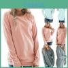 Premium Quality Womens Long Sleeve Hoodies Pullover Sweatshirt For Stylish Winter Wear