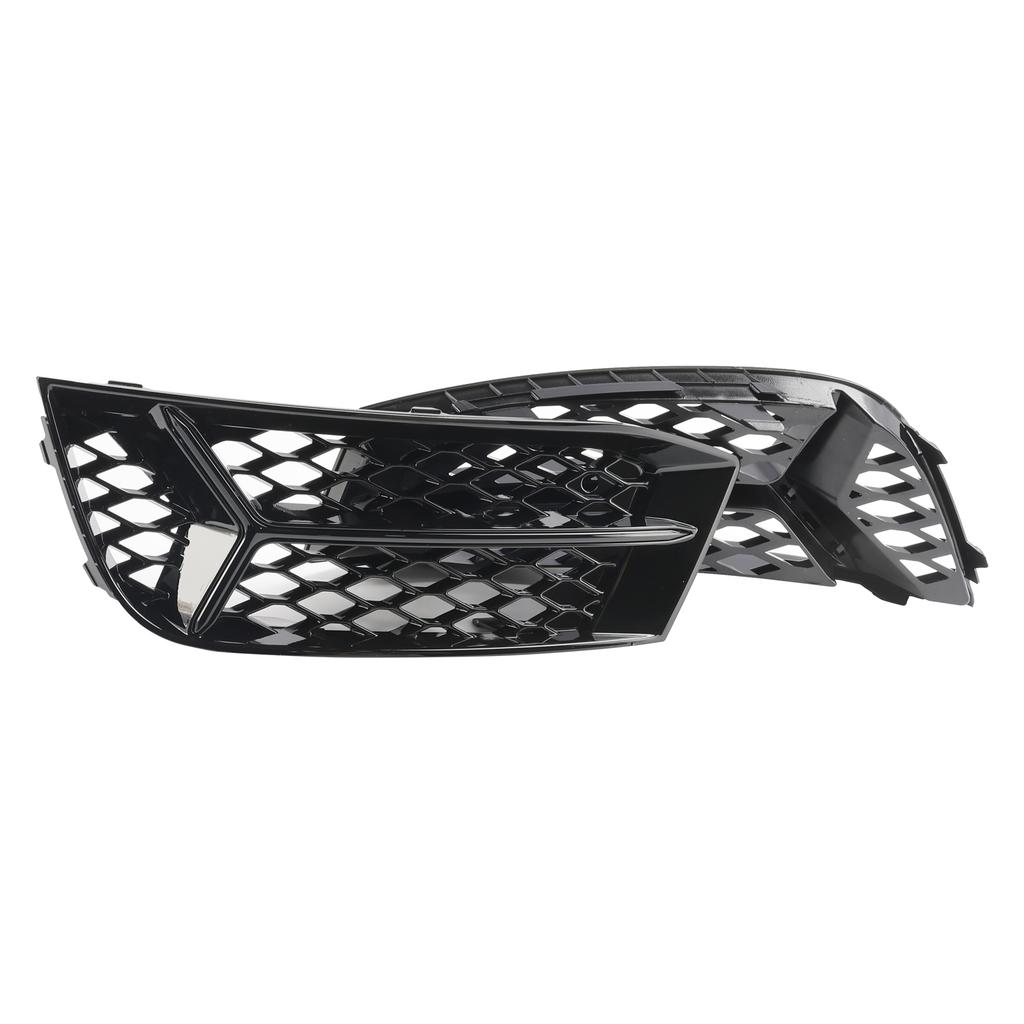 Front Bumper Grill Fog Light Cover Lamp Frame Trim Fit A3 2017-2020