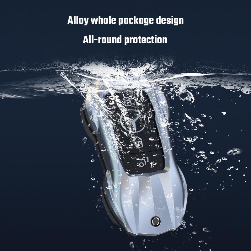 Zinc Alloy Car Key Case Cover Shell for Mercedes Benz A B C E R G S Class E200 E400 E63 W213 S550 S560 C260 A200 W206 W223