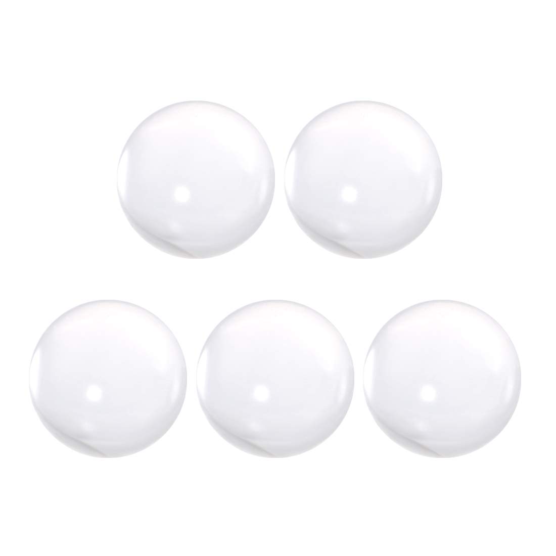 uxcell Acrylic Balls, Acrylic Contact Juggling Balls, Clear, 40mm Diameter, Pack of 5