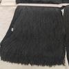 10/15/20/25/30cm Long 10 Meters Black Fringe Trim Tassel Vestido Flecos Borlas De Seda Borlas Flecos Tasseles Trim Accessoires