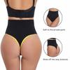 Women's Seamless High-Waisted Tummy Control Thong: Body-Shaping, Hip-Lifting, Plus-Size Underwear