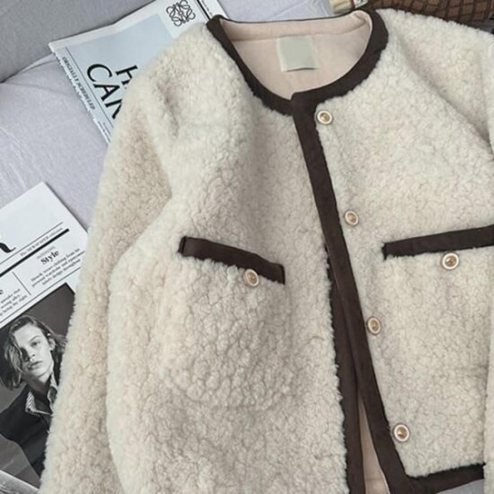 Navava Women Long Sleeve Wool Cardigan Nc266