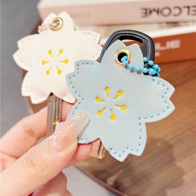 High Quality Flower Mini Key Case PU Cartoon Key Accessories Protective Case