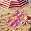 fashion funny Retro ethnic imitation braided pattern soft Beach Towels Trip swim Pool bathing Towel Gym home Decor Gift Holiday