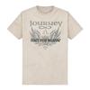 Don't Stop Believin' Journey Band Gedämpft Vintage Americana Lässig Rundhalsausschnitt Bequem Hohe Qualität Baumwolle Kurzarm Unisex