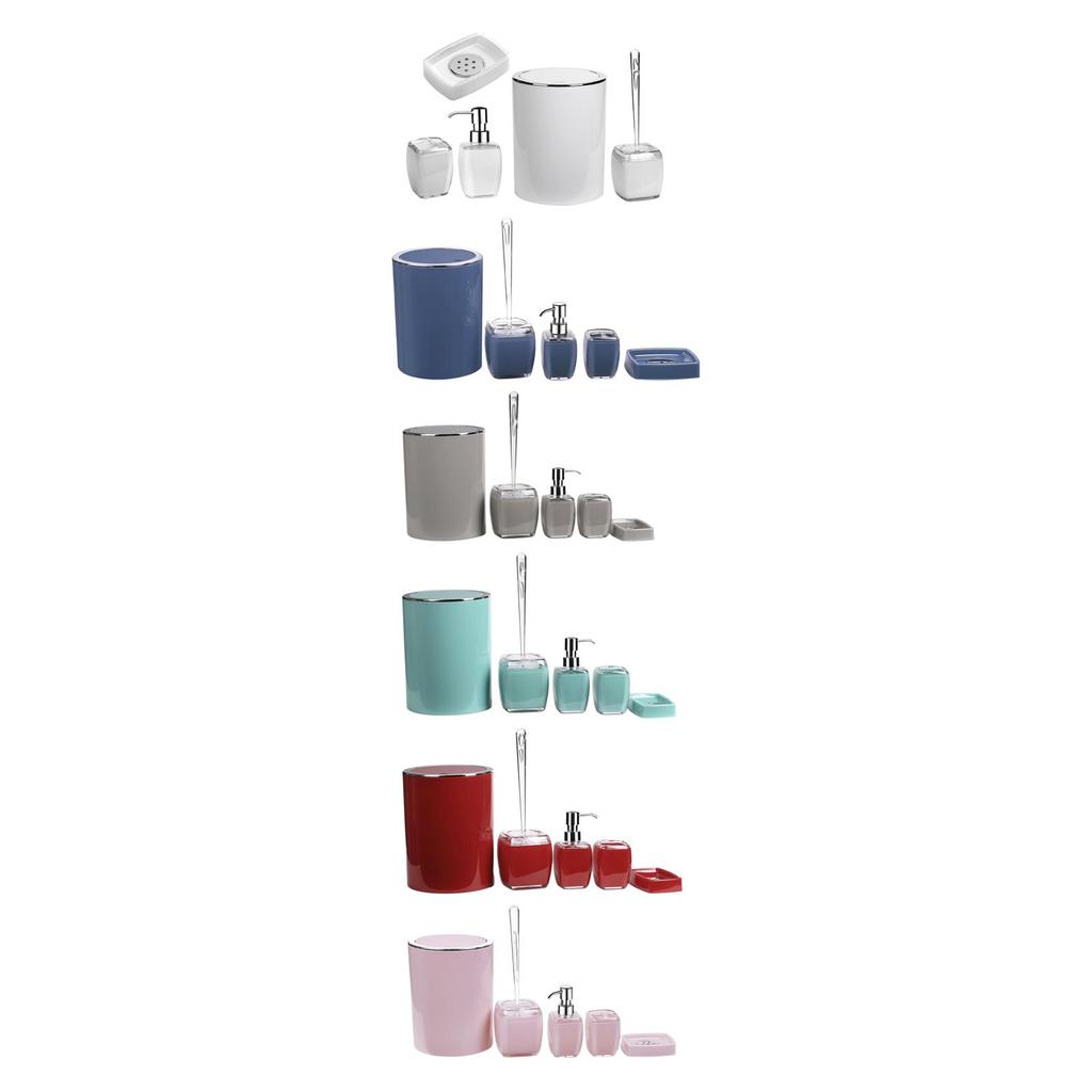 5Pcs Bathroom Set Accessories Bottle Soap Dish for Hotel Housewarming Gift