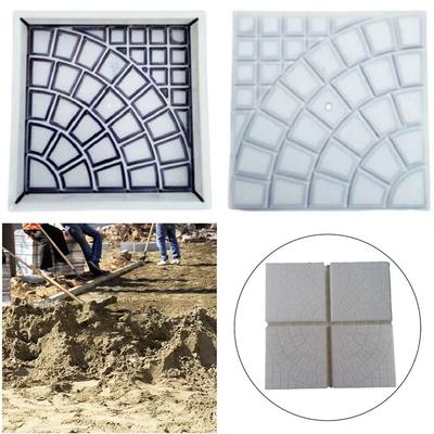 1Pcs Plastic Paving Brick Mould 25x4cm Walkway Brick Mold Walk Maker  For Lawn Patio Yard Garden