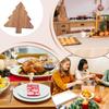 Christmas Tree Cutting Board Wooden Charcuterie Board Cheese Board Vegetable Platter Serving Tray Kitchen Christmas Decor