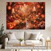 1 piece of 2D flat background cloth Halloween-themed pumpkin light scene background bannerzyc