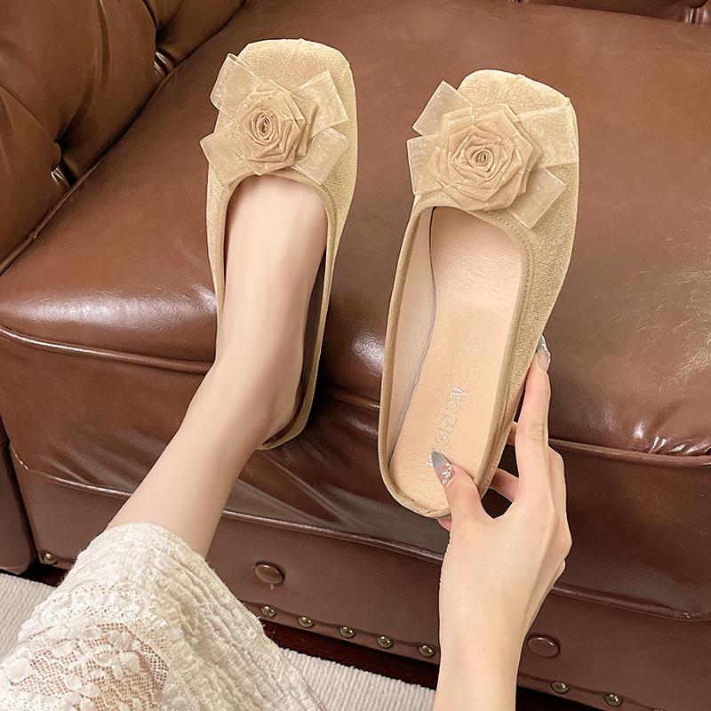 Fashion Sapatos Women Cute Light Weight Spring & Summer Slip On Flat Loafers Lady Casual Rubber Anti Skid Comfort Shoes Beach Flats