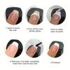 White French Nail Art Stickers Form Fringe Self-Adhesive Nail Art Sticker DIY Decoration Strip Tips Fringe Tip Decals