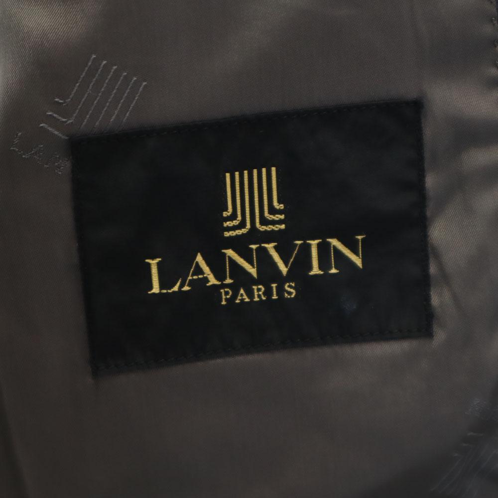 Lanvin 80s 90s Vintage Tailored Jacket R48-45 Gray Men's Used