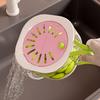Multifunctional Kitchen Fruit Drain Basket Sink Vegetable Storage Basket with Lid 2-in-1 Cleaning Washing Filtering Fruit Tray
