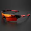 Classic Sports Sunglasses with One-Piece Wraparound UV400 Lens - Unisex Comfort Fit for Cycling, Running, Hiking & Outdoor