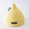 Cute Letter Newborn Knitted Hat Winter Warm Infant Kids Ear Protection Hats New Baby Beanie Cap