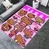 Office Rug Hello Kitty, Kawaii Anti-Slip Rug, Machine Washable for Living Room, Bedroom, Office, Multiple Sizes, Bedroom Mat, Decorative Mat, Durable