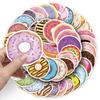 50PCS Sweet Donut Stickers: Trendy Graffiti Designs for Laptops, Cars & More
