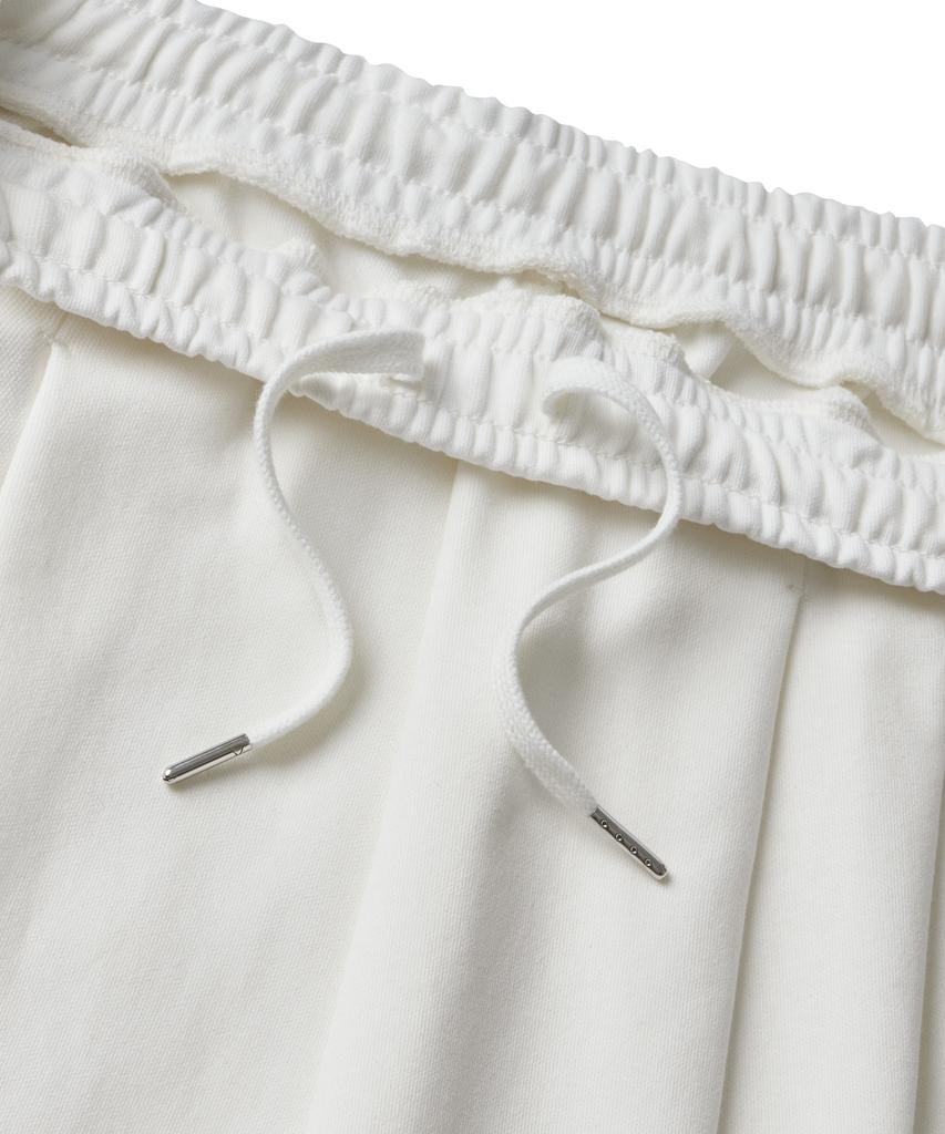 MUSINSA STANDARD WOMAN Women'S Double Knit Two-Tuck Wide Lounge Sweatpants [Cream]