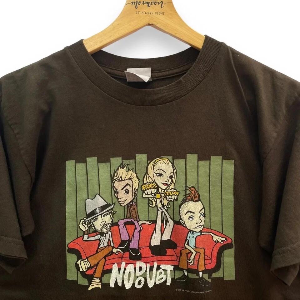 

No Doubt 2002 Vintage T-shirt Women Men Full Size S to 5XL K1035 Unisex T-Shirt XL