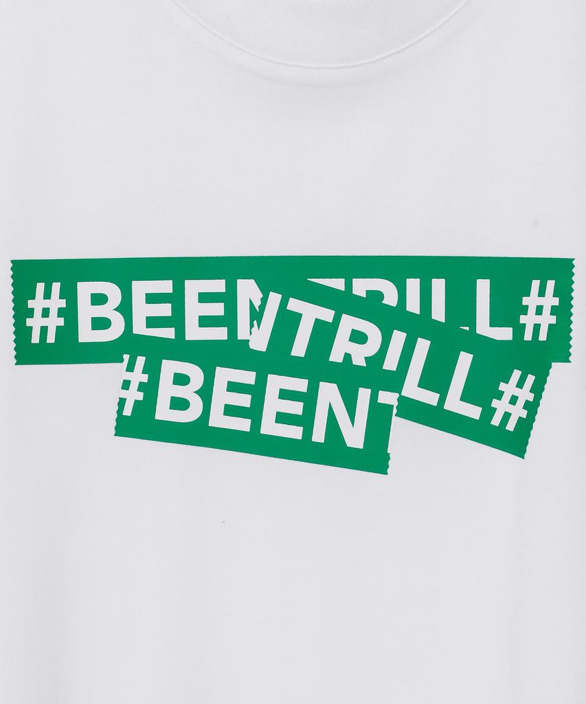 BEENTRILL Signature Taping T-Shirt (Green)