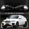 2pcs Car Headlight Lens Covers for BMW E71 X6 2008-2014 Transparent Lens Car Replacement Accessories