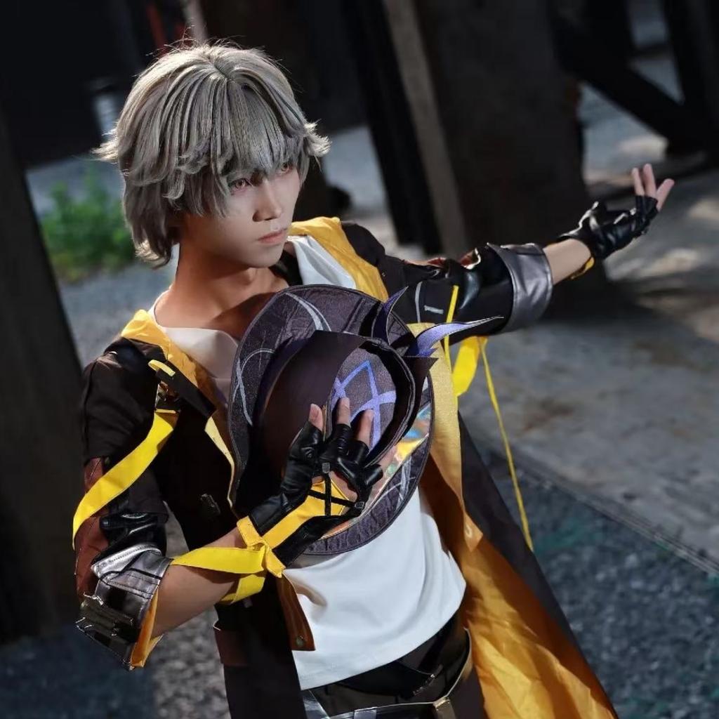 Anime Cosplay Pánský The Trailblazer Caelus Cosplay Kostým Hrdinka Trailblazer Hra na role Kompletní sada pro Comic Con