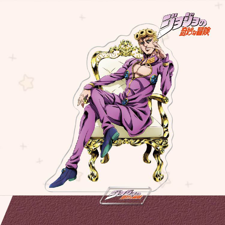 JoJo's Bizarre Adventure Animation Comics Peripheral Toys JOJO Dio Acrylic Stand-Up Sign Anime Action Figure Model Collection