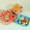 1PC Set Plastic Serving Plate Food Safety Snack Plate, Durable Appetizer and Ham Plate, Multifunctional Sushi Serving Plate