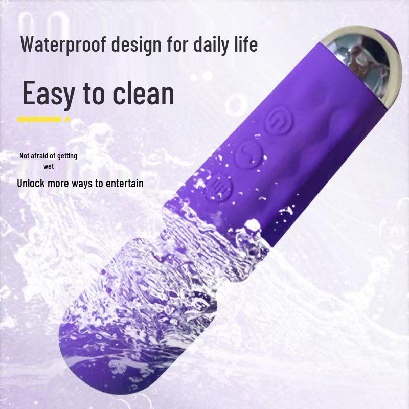 Rechargeable Silicone Silent Vibrator for Women - Adult Pleasure Massager