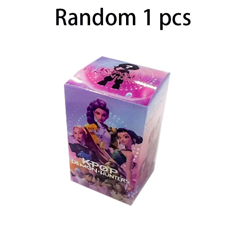 KPop Demon Hunters Blind Box HUNTRIX SAJA BOYS RUMI MIRA ZOEY Derpy Tiger Action Figure Model Doll Toy Mystery Decor Gift