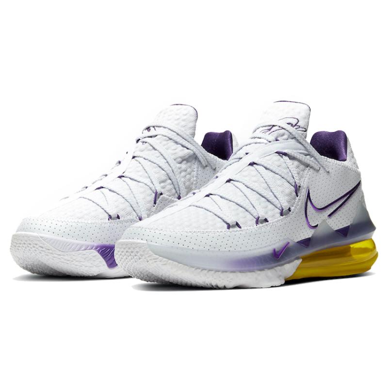 Nike LeBron 17 Low Lakers Sneakers CD5007-102