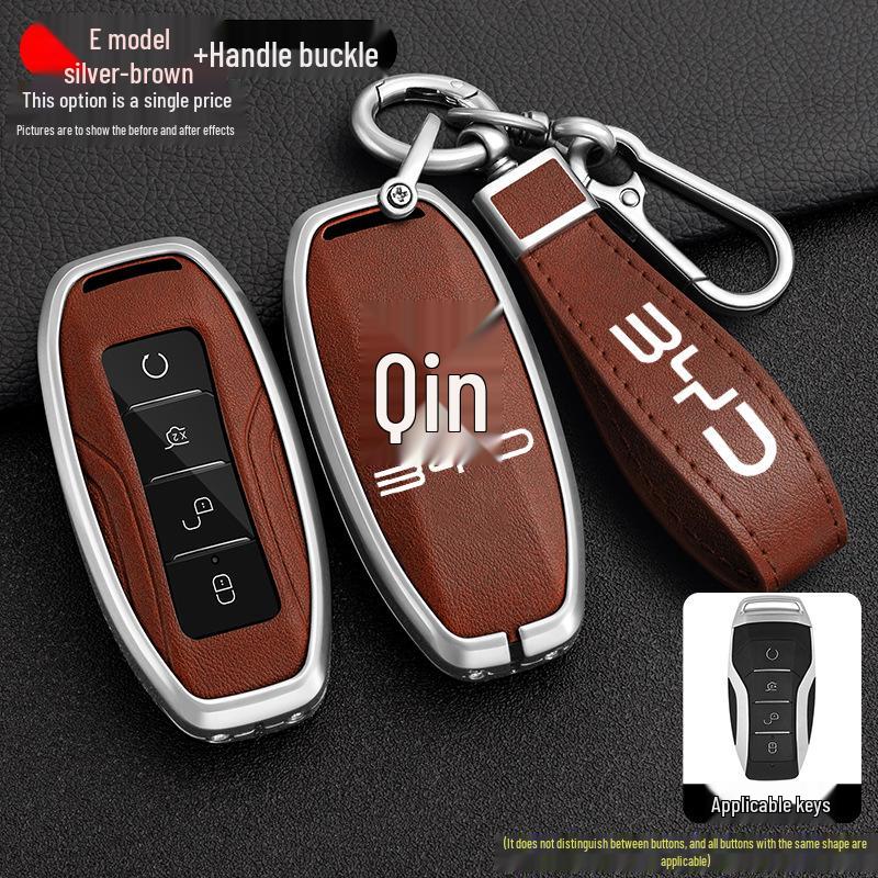 High-End Metal Shell Set for BYD Yuan, Song MAX, Qin 80, 18 Model, S7 Key Fobs