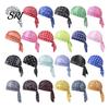 Elastic Strap Bandana Paisley Cooling Headscarf Cap Set, Sweat Wicking Adjustable Moisture-wicking Straps Fit Breathable Hand Washable Headwrap