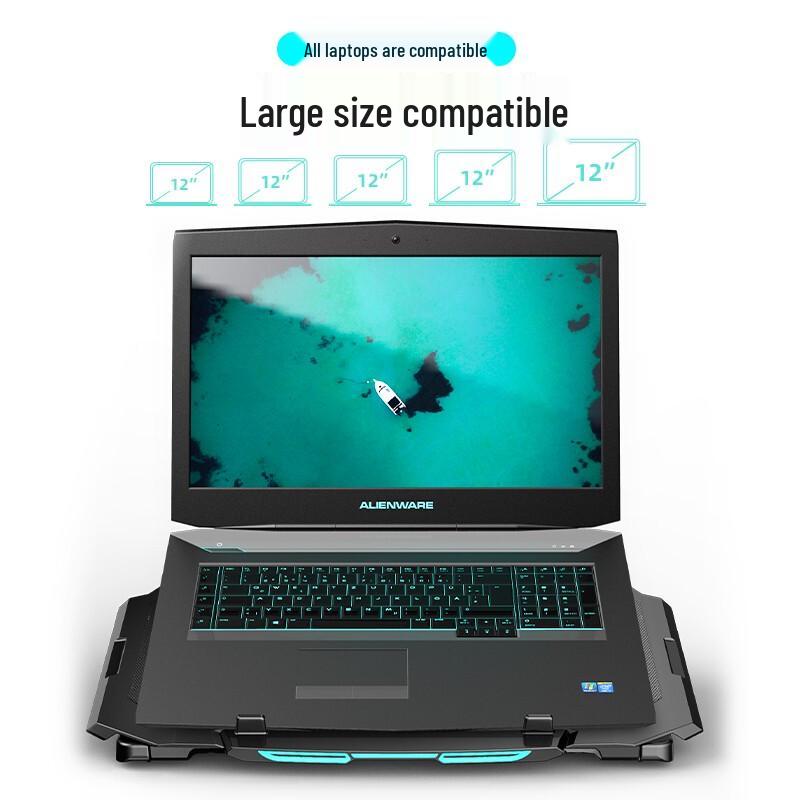 SUOHUANG Gaming Laptop Cooling Stand & Ergonomic Base