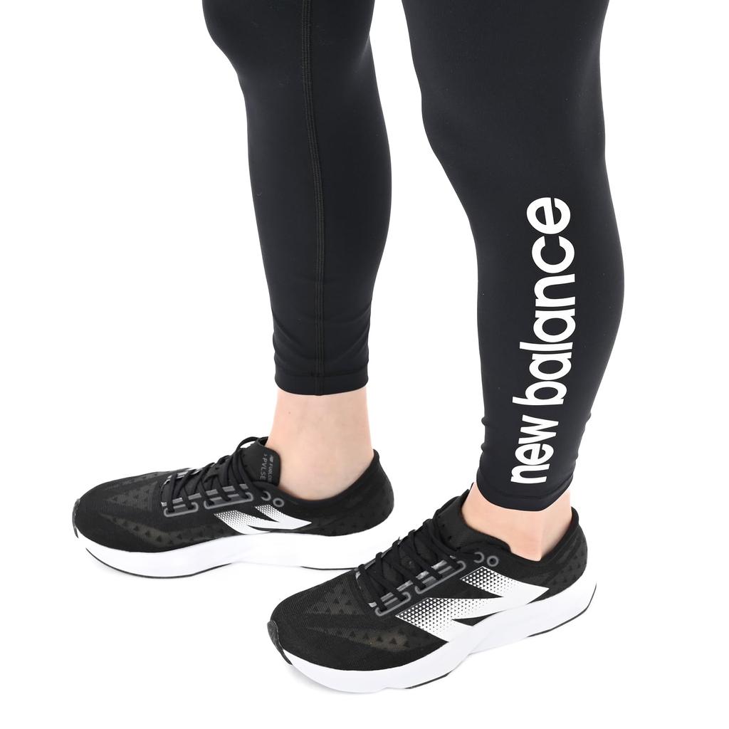 New Balance Utility Graphic Black High-Rise Leggings, 25-inch (WP51203), Women's,