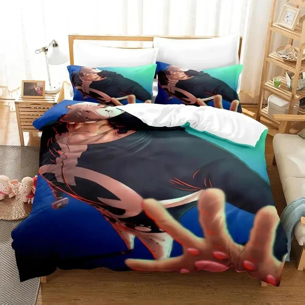 Anime Bartholemew Kuma Sängklädesset Påslakan Sängset Täcke Örngott Täcke king Queen Size Pojkar Vuxen Sängkläder