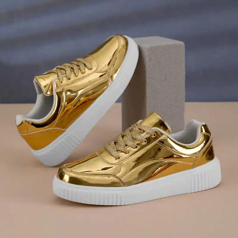 Fashion Rubber Sole Round Toe Womens Trainers Designer Vulcanize Shoes High Quality Sneakers Blue Sport Athletic Jogging Wholesale