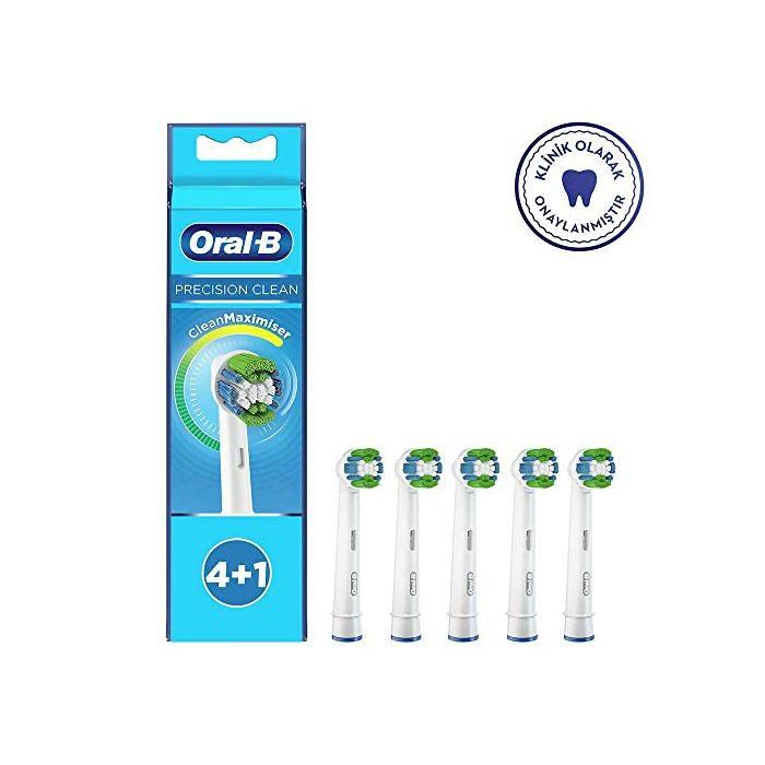 Brossettes De Rechange - Oral-B - Precision Clean - Technologie Cleanmaximizer - 4+1 Pièces