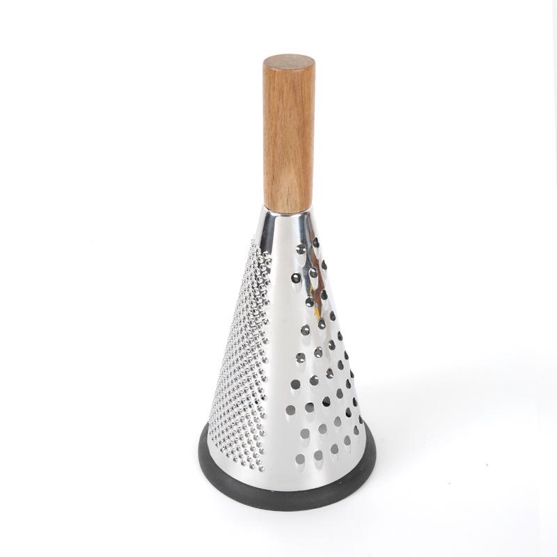

Stainless Steel Cone Grater and Shredder for Carrots and Cheese
