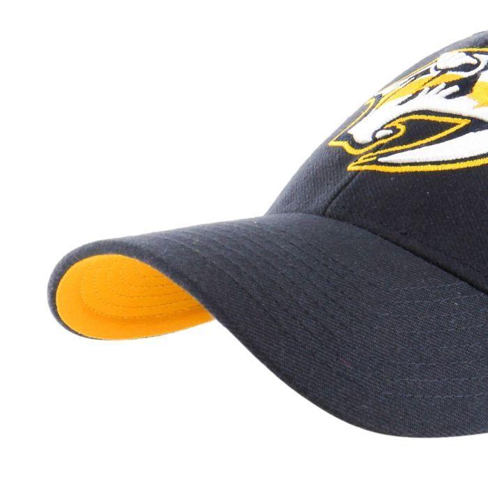 Casquette - 47 BRAND - Low Snapback - Marine - Réglable - Logo brodé en relief