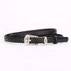 Women's Genuine Leather Fashion Belt - Versatile, Thin Cowhide Waistband for Suits & Dresses