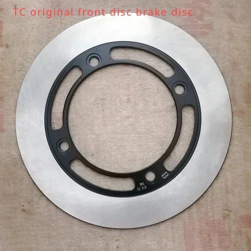 For Super SOCO CU Front and Rear Brake Discs TS Original Perforated Brake Discs Front and Rear Universal Round Perforated Discs