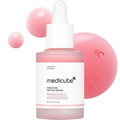 Sérum Peptidique Rose PDRN 30 ml - Sérum Hydratant Raffermissant Hydratant à l'Acide Hyaluronique pour une Peau Radiante et Réparée