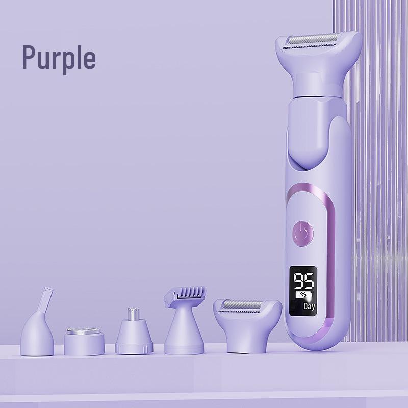 5-in-1 Multifunctional Shaver: Trimmer & Hair Removal for Private Areas, Armpits, and Full Body Care